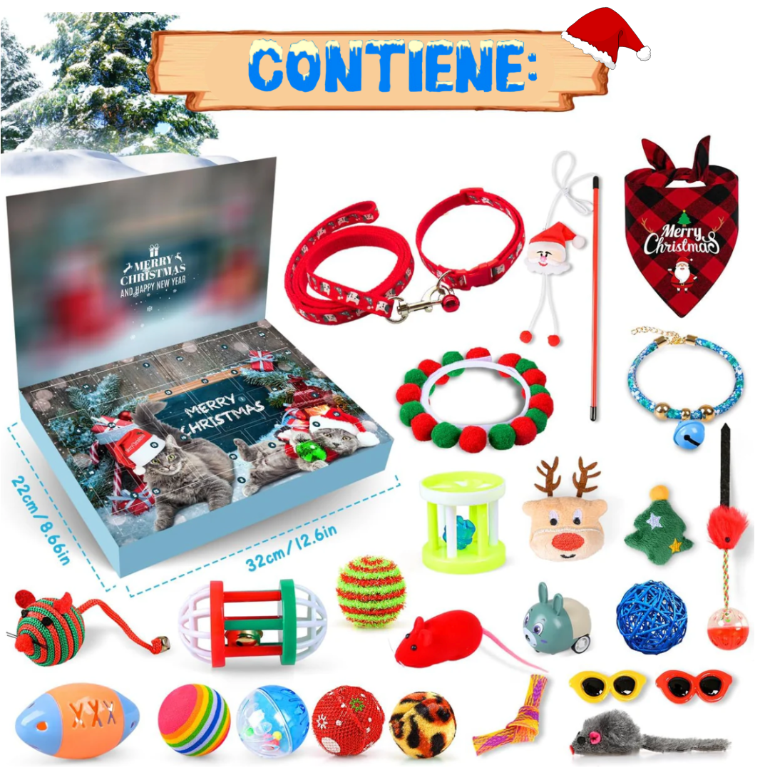 Calendario De Adviento Para Gatos